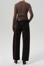 Citizens of Humanity Ayla Baggy Velvet - Espresso