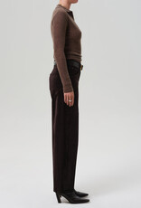 Citizens of Humanity Ayla Baggy Velvet - Espresso