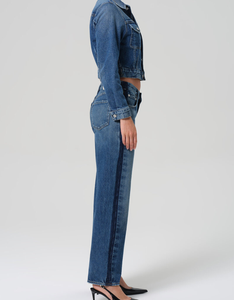 Citizens of Humanity Lindz Easy Straight Tuxedo Stripe - Liro