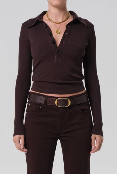 Long Sleeve 60's Polo