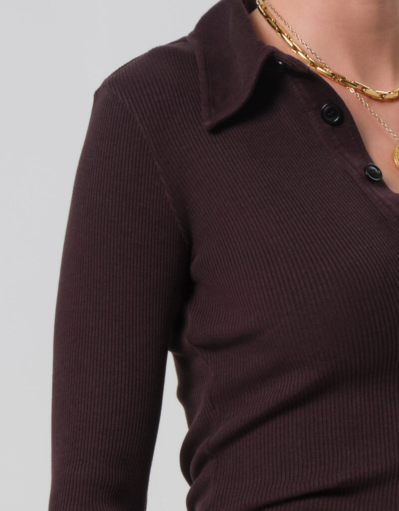 Citizens of Humanity Long Sleeve 60's Polo