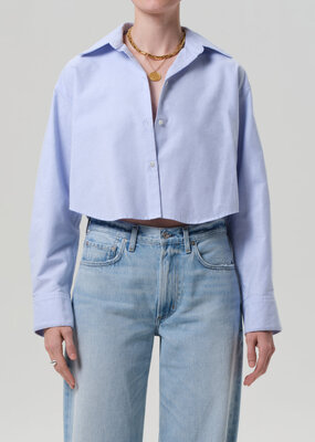 Citizens of Humanity Ana Cropped Shirt