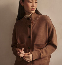 Varley Sabrina Button Through Sweat