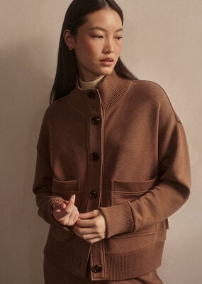 Varley Sabrina Button Through Sweat