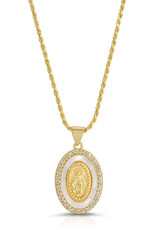 Joy Dravecky Holy Mother Mary Necklace