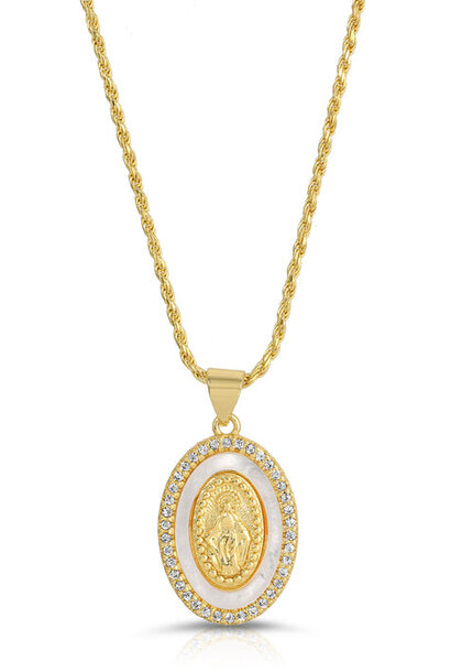 Holy Mother Mary Necklace