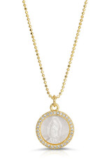 Joy Dravecky Petite Mother Mary Necklace