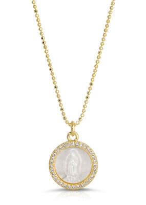 Joy Dravecky Petite Mother Mary Necklace