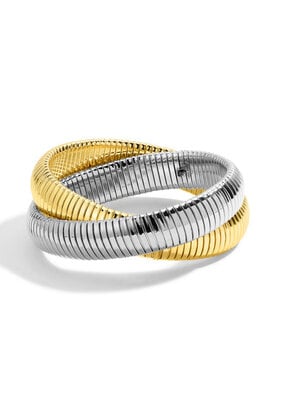 Joy Dravecky Mixed Metal Power Cuff