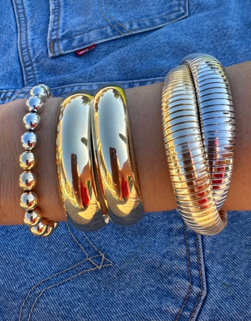 Joy Dravecky Mixed Metal Power Cuff