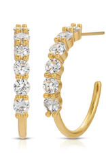 Joy Dravecky Alexandria Midi Hoop