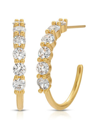 Joy Dravecky Alexandria Midi Hoop