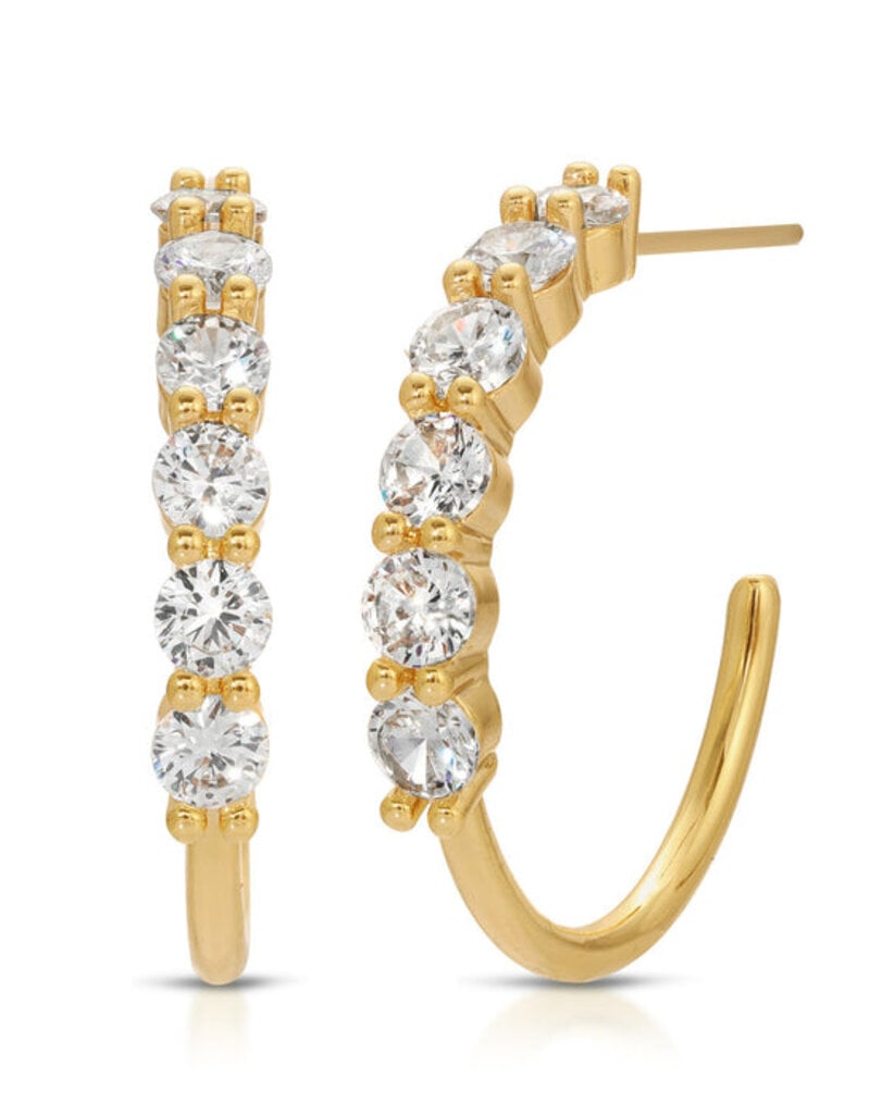 Joy Dravecky Alexandria Midi Hoop