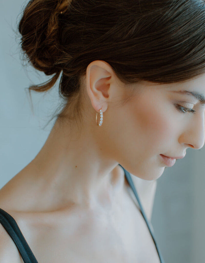 Joy Dravecky Alexandria Midi Hoop