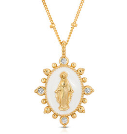 Joy Dravecky Lady Lourdes Pendant