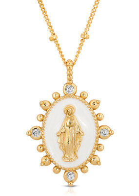 Joy Dravecky Lady Lourdes Pendant