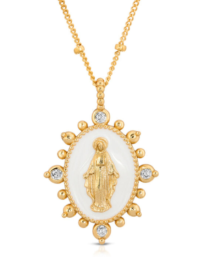 Joy Dravecky Lady Lourdes Pendant