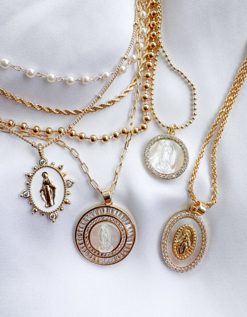 Joy Dravecky Lady Lourdes Pendant