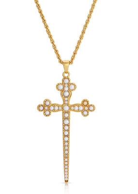 Joy Dravecky Athena Cross Necklace