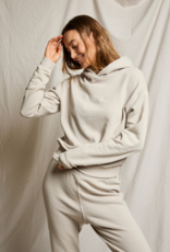 perfectwhitetee Heart Cotton Fleece Hoodie