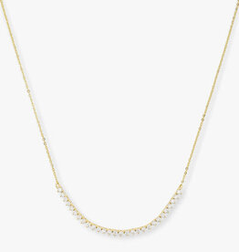 Melinda Maria Baby Not Your Basic Tennis Chain Necklace