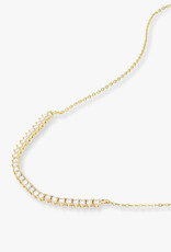 Melinda Maria Baby Not Your Basic Tennis Chain Necklace