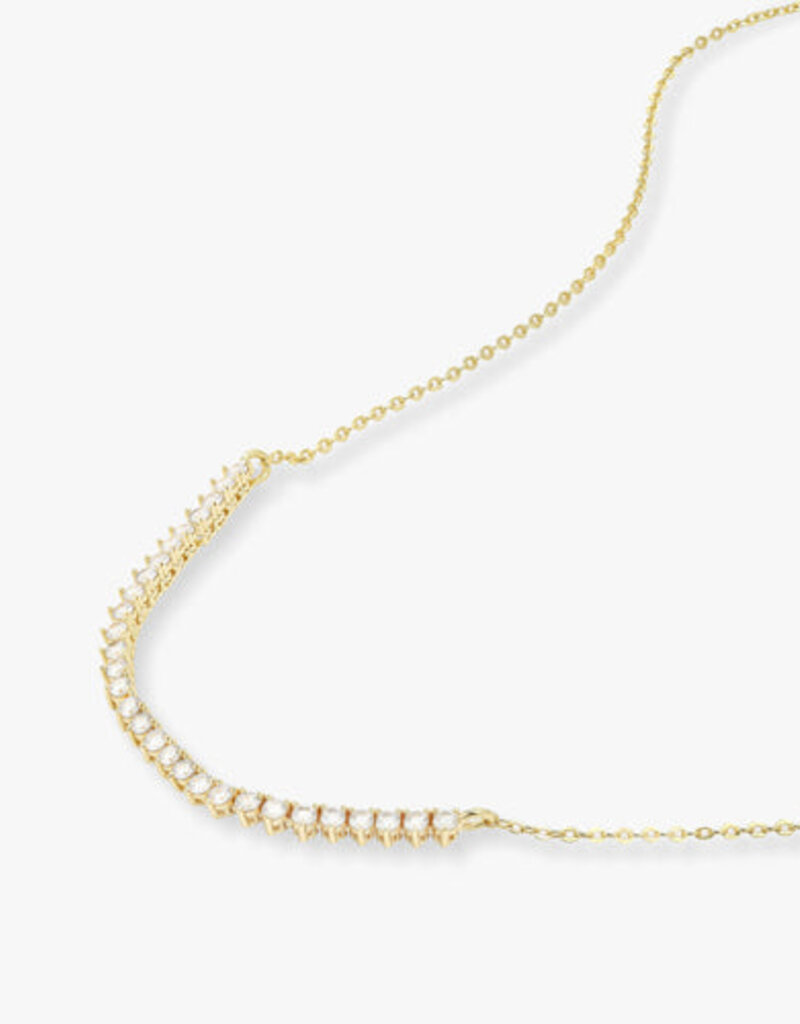 Melinda Maria Baby Not Your Basic Tennis Chain Necklace