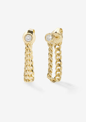 Melinda Maria Baby Julian Soft Chain Hoops
