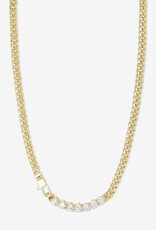 Melinda Maria Baby Julian Loves Diamonds Necklace