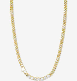 Melinda Maria Baby Julian Loves Diamonds Necklace