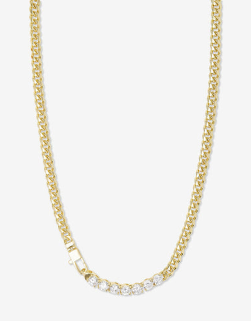 Melinda Maria Baby Julian Loves Diamonds Necklace
