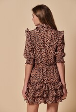 The Shirt Ruffled Tiered Mini Dress