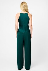 French Connection Ennis Satin Cowl Neck Top