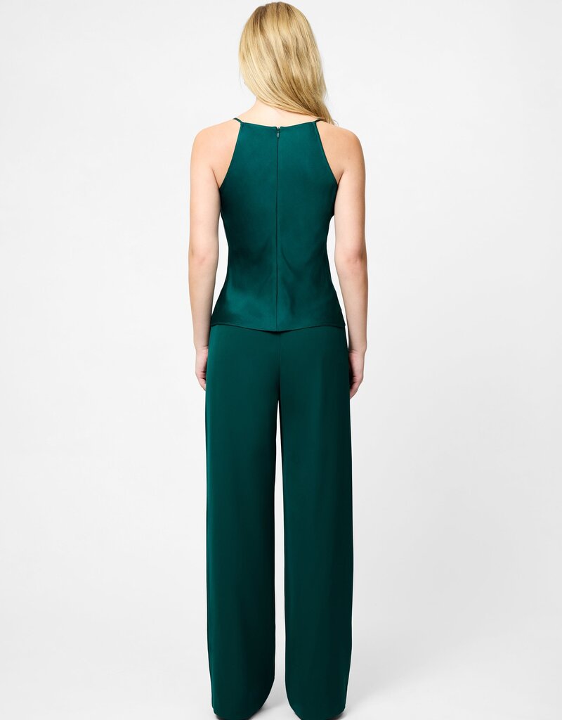 French Connection Ennis Satin Cowl Neck Top