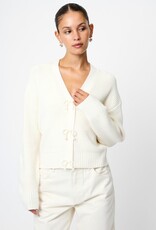 French Connection Babysoft Pearl Bow Sweater