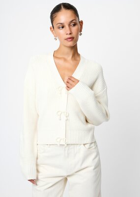 French Connection Babysoft Pearl Bow Sweater