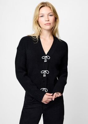 French Connection Babysoft Pearl Bow Sweater