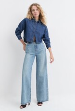 Favorite Daughter Crop Ex-Boyfriend Shirt