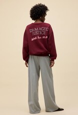Daydreamer Metallica Justice for All Oversized Crew Sweatshirt