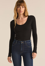 Z Supply Sirena Rib Long Sleeve Tee