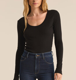 Z Supply Sirena Rib Long Sleeve Tee