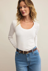 Z Supply Sirena Rib Long Sleeve Tee