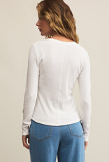 Z Supply Sirena Rib Long Sleeve Tee