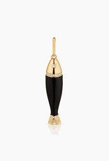 Thatch Marin Black Enamel Fish Charm