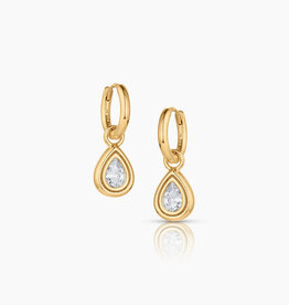 Thatch Starlet Teardrop Hoop Earrings