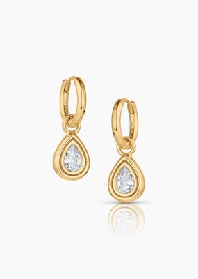 Thatch Starlet Teardrop Hoop Earrings