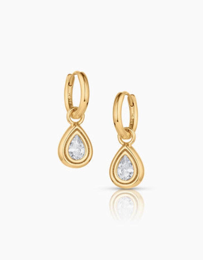 Thatch Starlet Teardrop Hoop Earrings