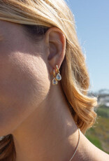 Thatch Starlet Teardrop Hoop Earrings