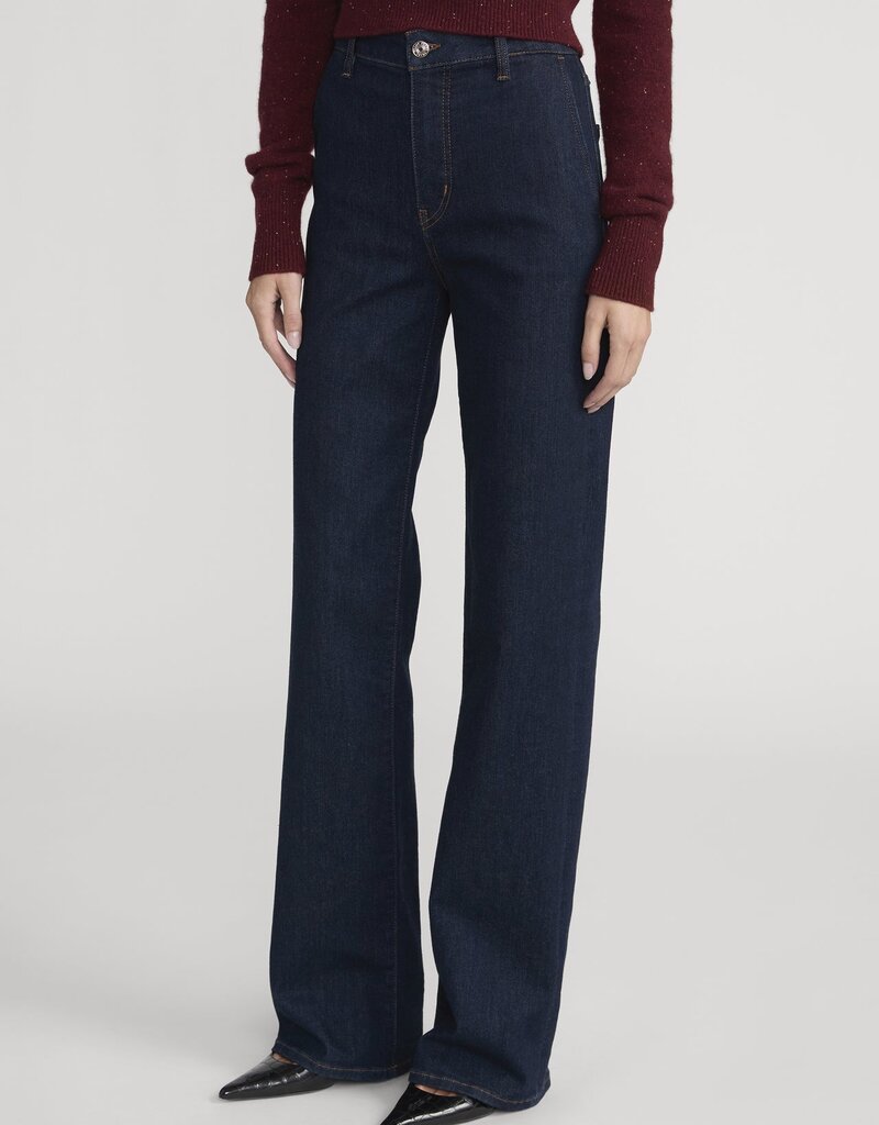 Frame Straight Trouser - Rinse