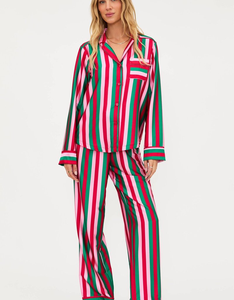 Beach Riot Livy Top & Connie Pant Pajama Set